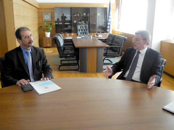 Predsjedavajući Predstavničkog doma Šefik Džaferović primio u nastupnu posjetu ambasadora Države Palestina u BiH